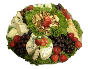 Cheese Fruit and Nut Tray, Holiday Entertaining