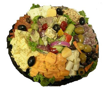 Cubed Meat and Cheese Tray, Pittsburgh Entertaining