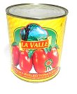 La Valle Italian Peeled Tomatoes in Tomato Puree - with basil leaf - Net Wt 28 oz Product of Italy  