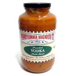 Pennsylvania Macaroni Co Premium Vodka Pasta Sauce A Family Tradition, The Italian;s Italian Store Net Wt. 32 oz. Gluten Free