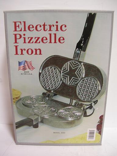 Palmer pizzelle irons and pizzelle makers